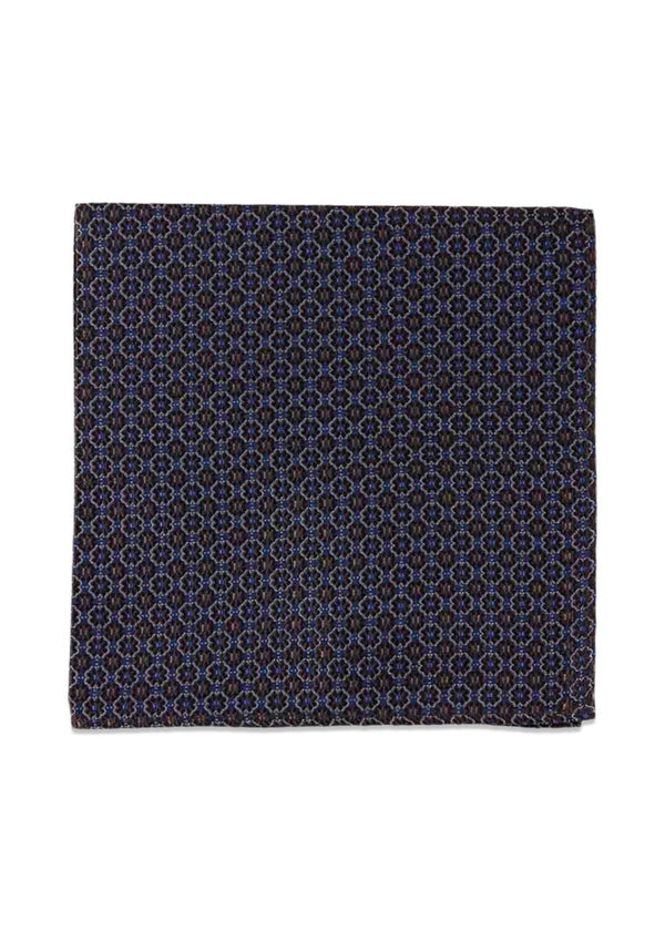 Silk Pocket Square - Brown-Accessories-Portia-Butler Loftet