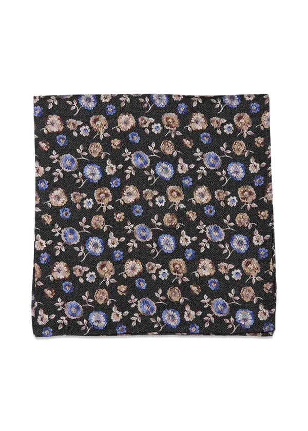 Silk Pocket Square - Green-Accessories-Portia-Butler Loftet