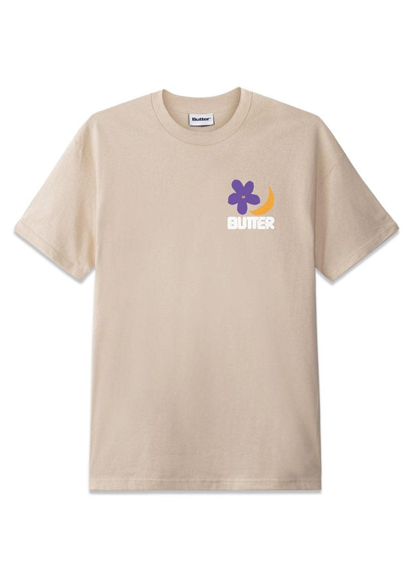 Butter Goods' Simple Materials Tee - Sand. Køb t-shirts her.