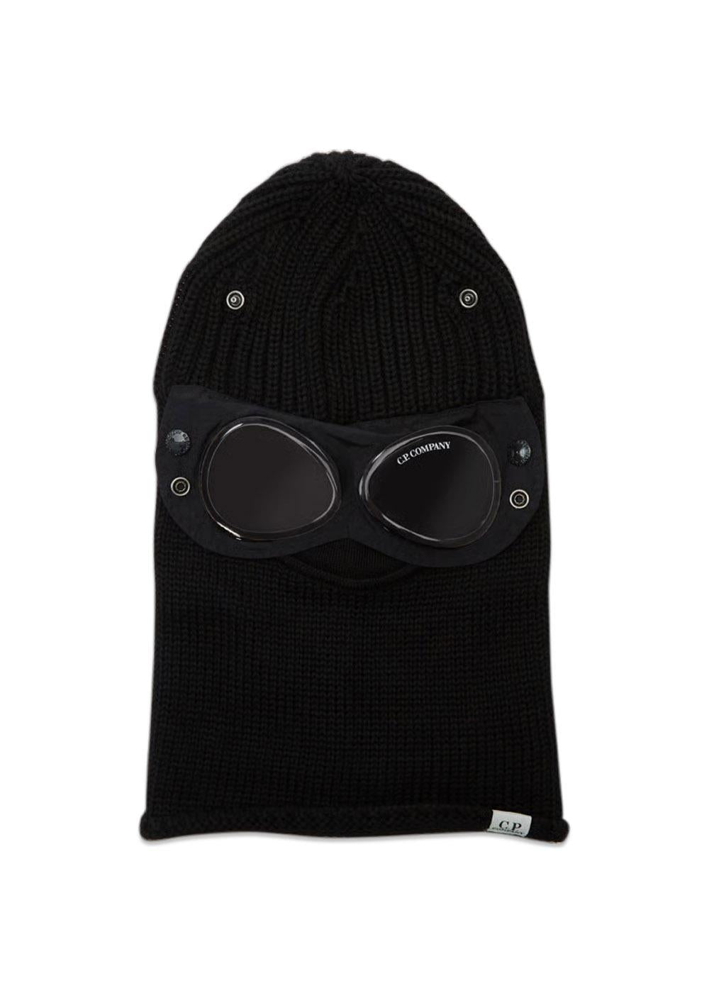 Ski Mask Merino Wool - Black-Headwear-C.P. Company-Butler Loftet