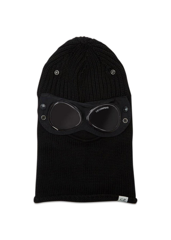 Ski Mask Merino Wool - Black-Headwear-C.P. Company-Butler Loftet