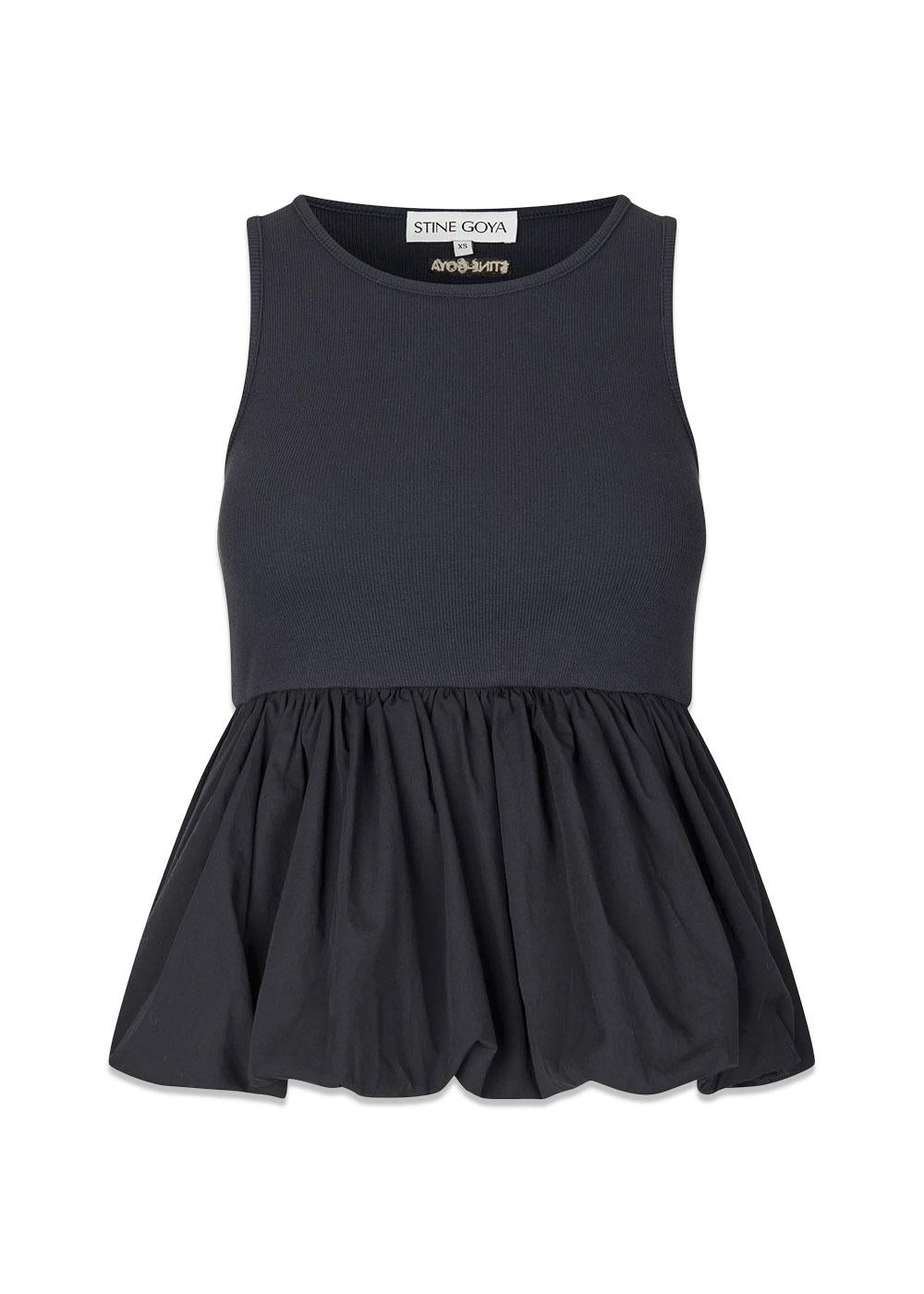 Sleeveless Balloon Top - Deep Well-Top-Stine Goya-Butler Loftet