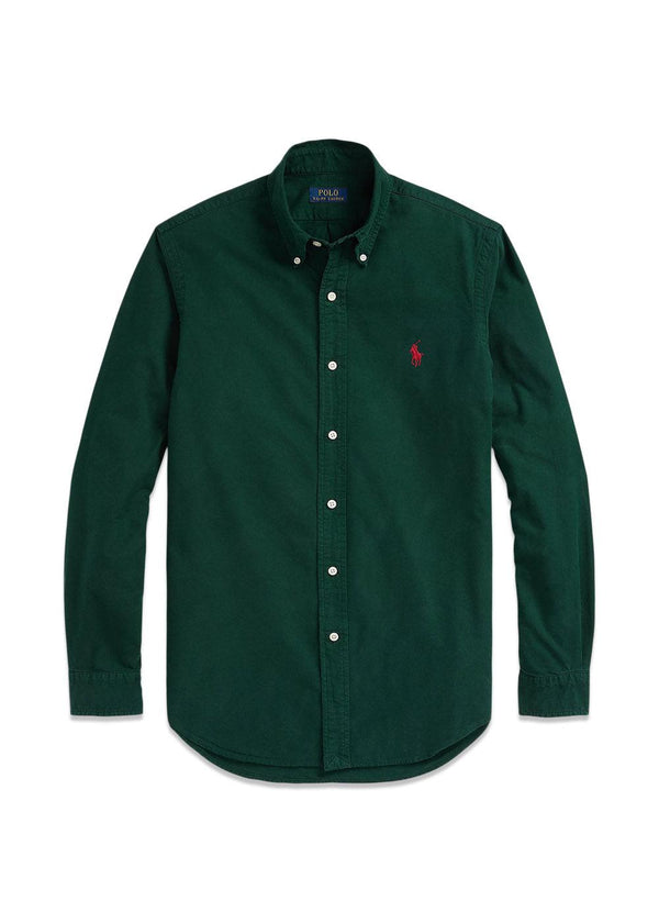 Slim Oxford Shirt - Green