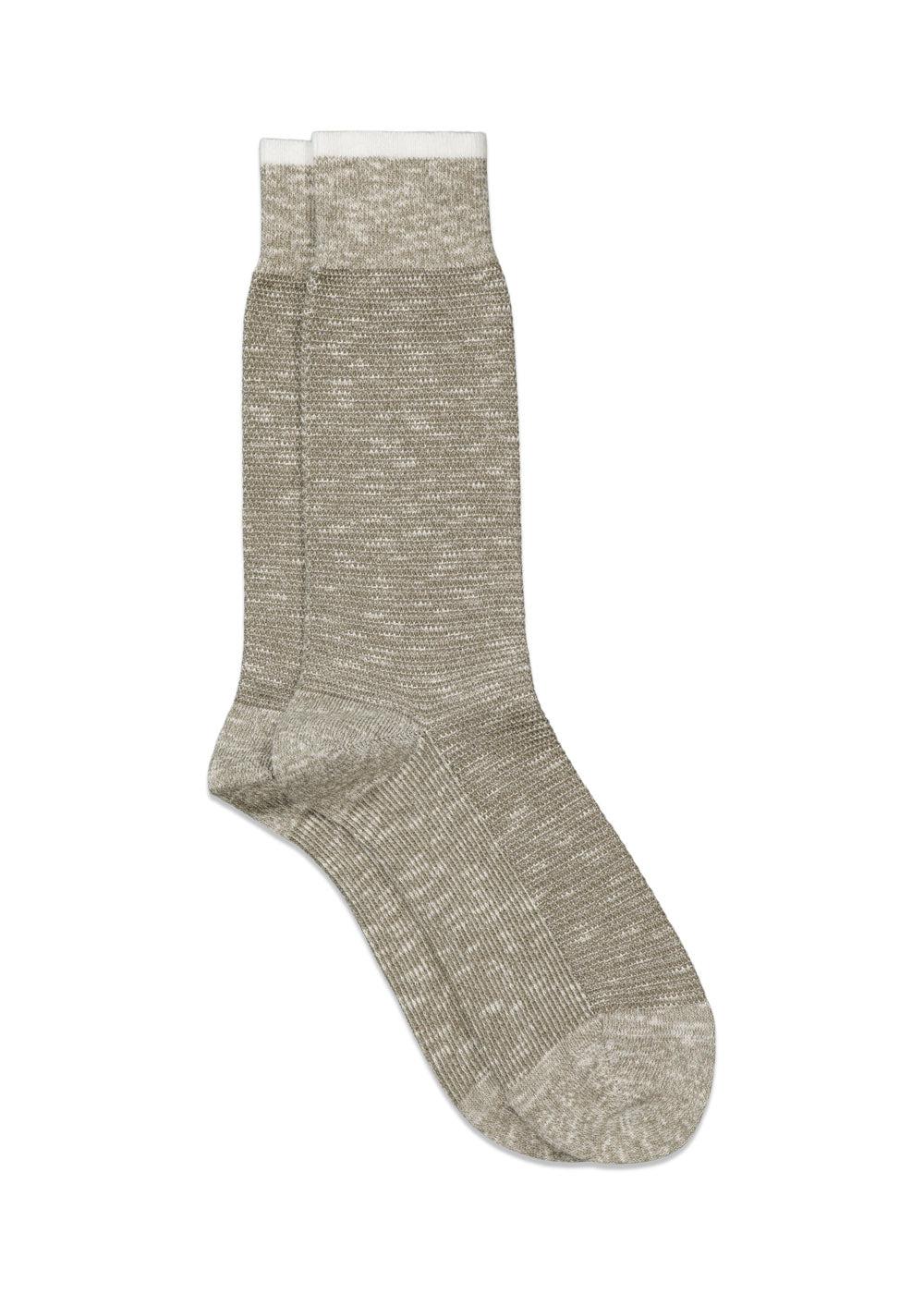 Slub Sock 9180 - Desert Khaki
