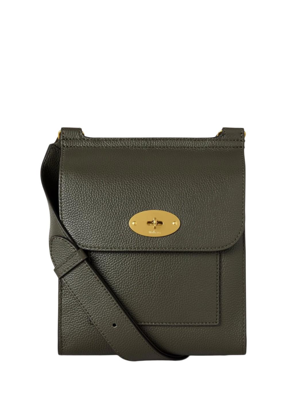 Small Antony N (Leather Strap) SCG - Juniper Green