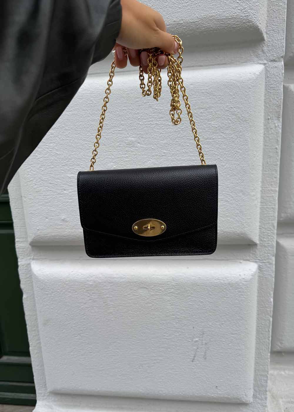 Small Darley Classic Grain - Black-Wallet/Purse-Mulberry-Butler Loftet