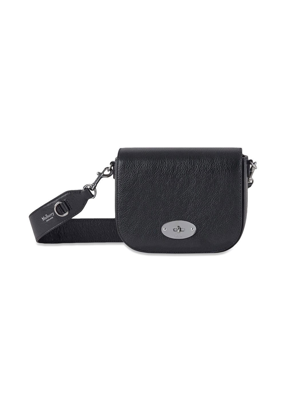 Small Darley Satchel High Shine Leather - Black-Bags-Mulberry-Butler Loftet