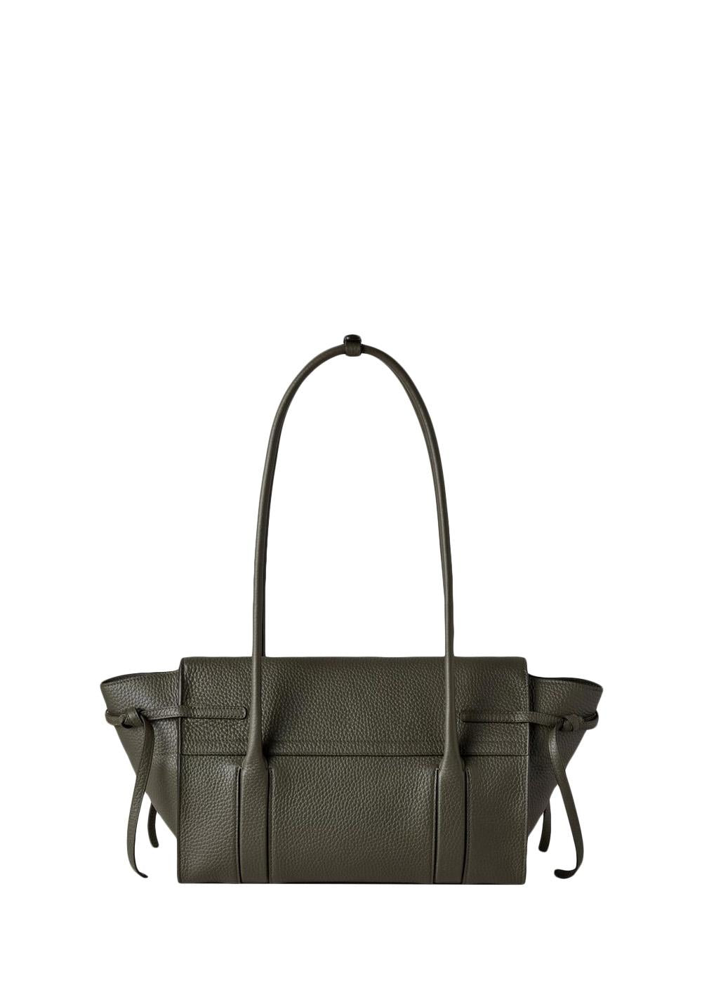 Small Soft Bayswater Heavy Grain - Juniper Green