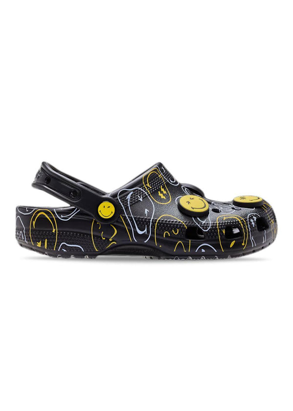 Smiley Classic Clog - Multi-Shoes-Crocs-Butler Loftet