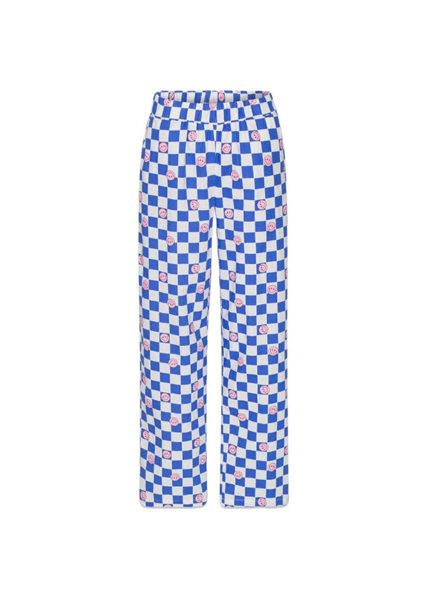 HUNKØN's Smiley Trousers - Blue. Køb bukser her.