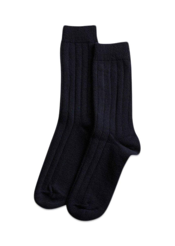 Sock One 9055 - Navy Blue-Accessories-Nn. 07-Butler Loftet