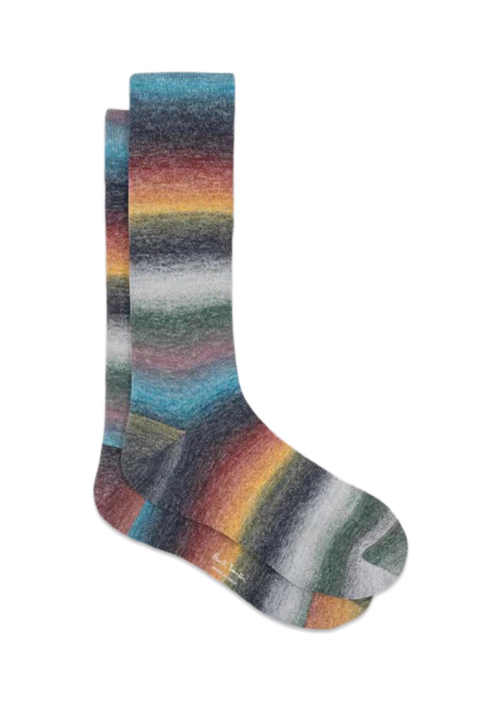 Sock Signature Ombre - Multi Coloured-Socks/stockings-Paul Smith - PS-Butler Loftet