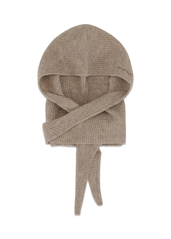 Soft Wool Balaclava - Almond Milk