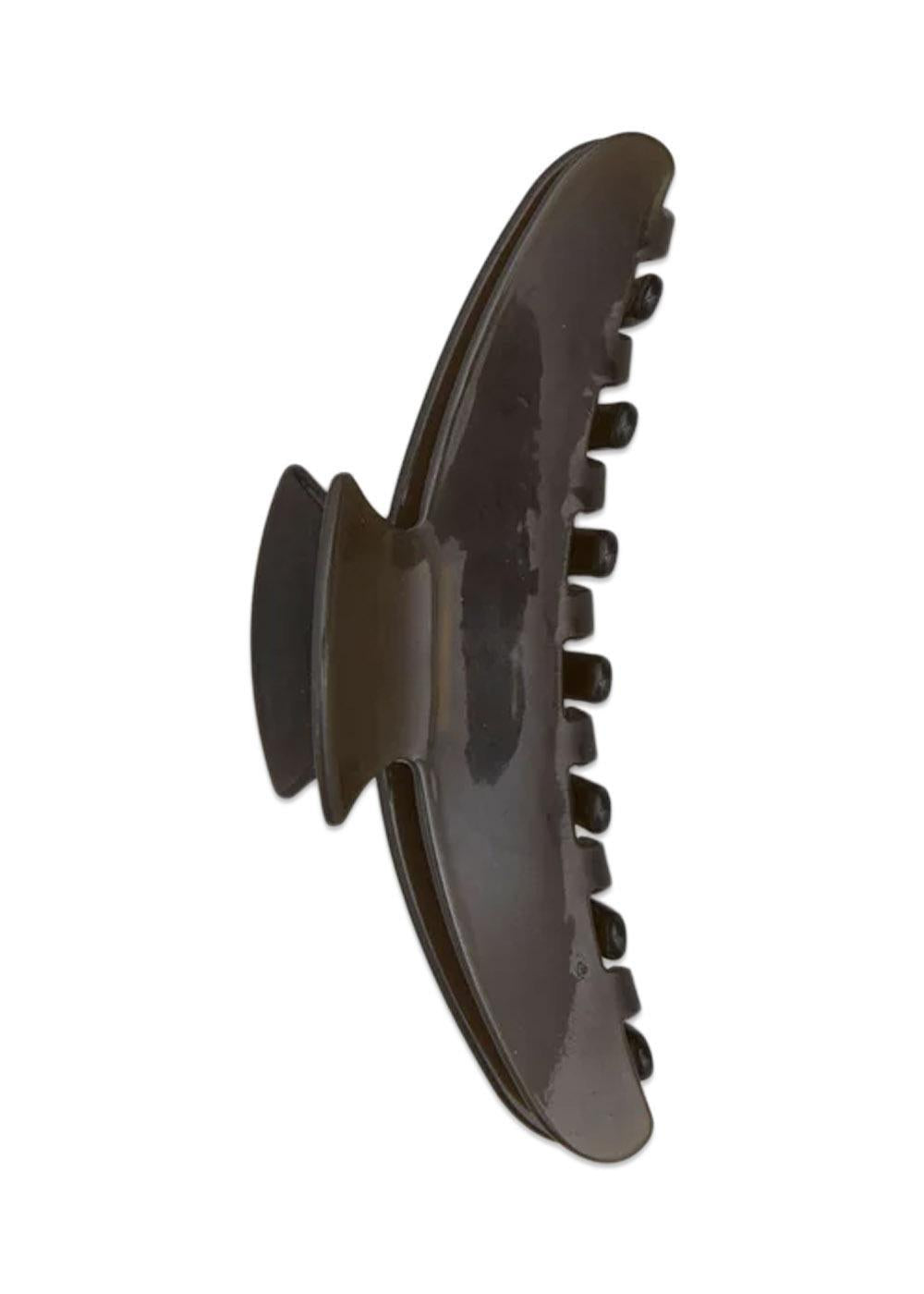 Solid Ingrid Hair Claw - Black-Headwear-BeckSöndergaard-Butler Loftet