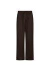 Sonar Linen Pants - Dark Brown-Pants-Neo Noir-Butler Loftet