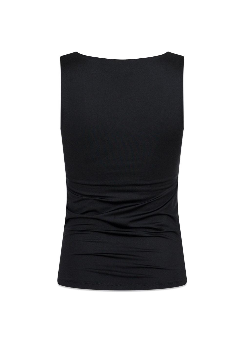 Sophia Jersey Top - Black