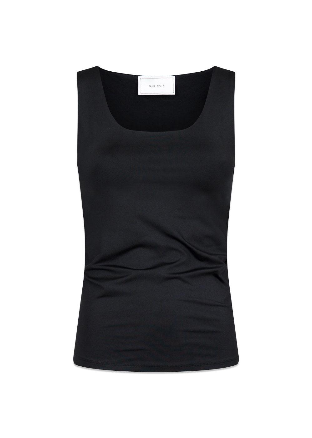 Sophia Jersey Top - Black