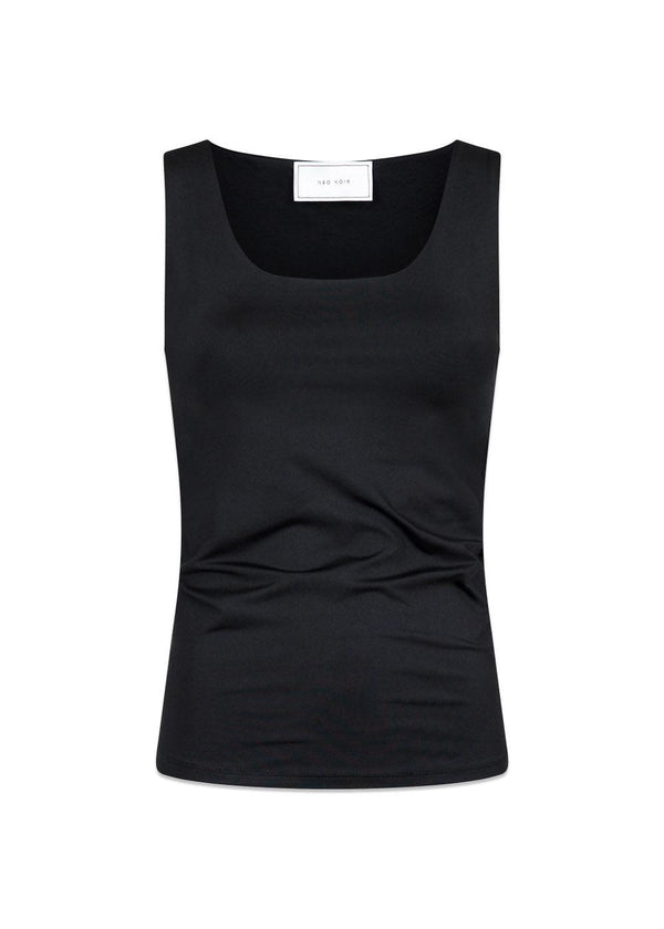 Sophia Jersey Top - Black