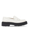 Garment Projects Spike Loafer - Off White. Køb loafers her.