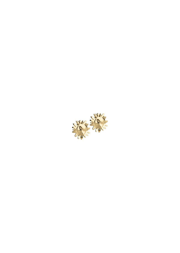 Studs, Large Sunshine - 925S/Gp-Jewellery-ENAMEL Copenhagen-Butler Loftet