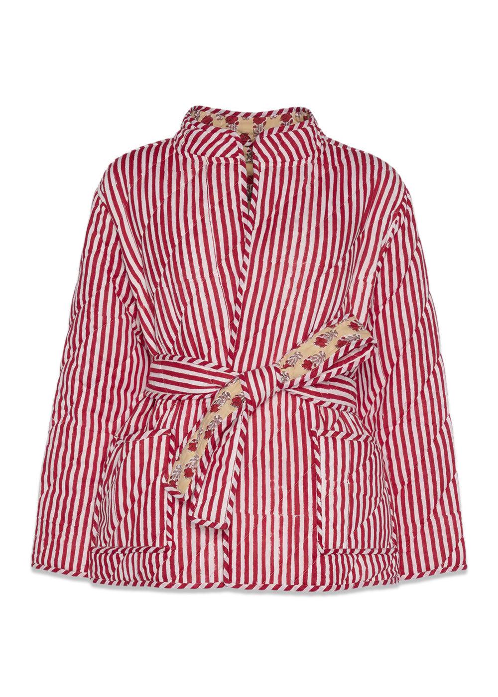 Sussie reversible jacket - Red & White