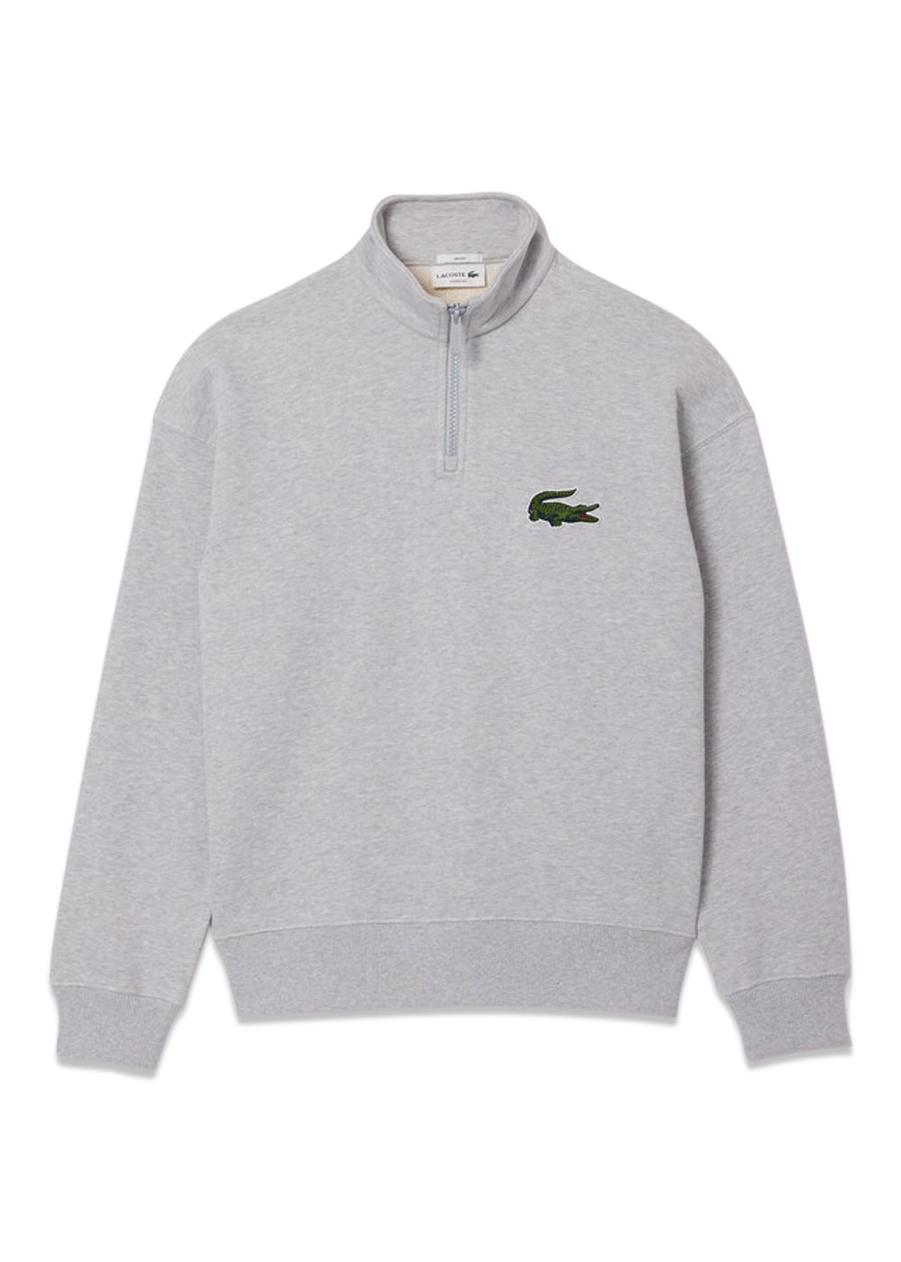 Sweatshirt Half-Zip - Silver Chine