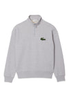 Sweatshirt Half-Zip - Silver Chine