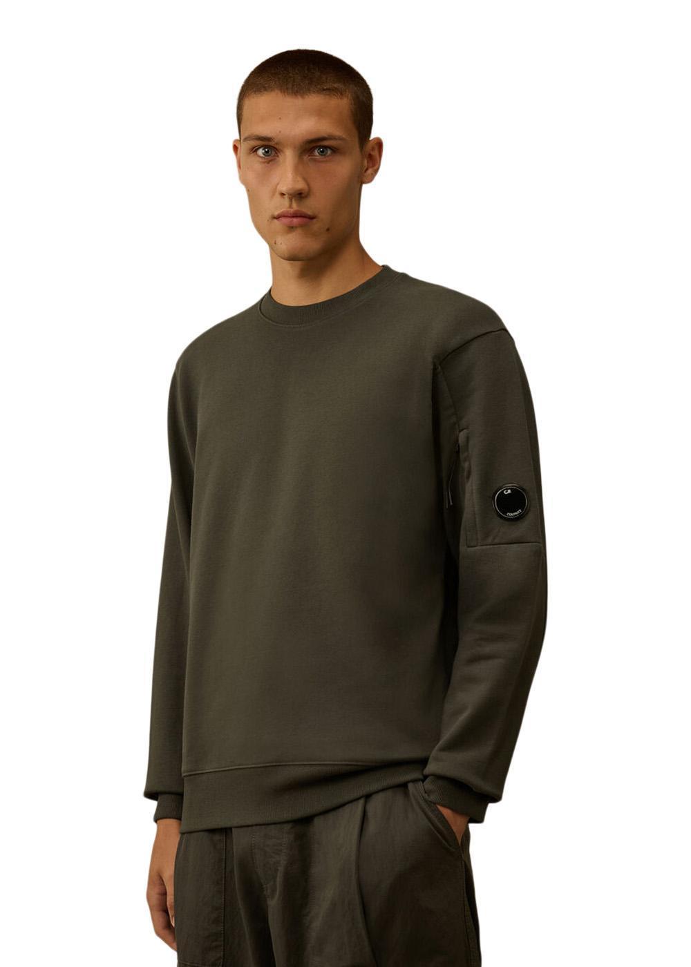 Sweatshirts - Crew Neck - Dark Shadow-Sweatshirts-C.P. Company-Butler Loftet