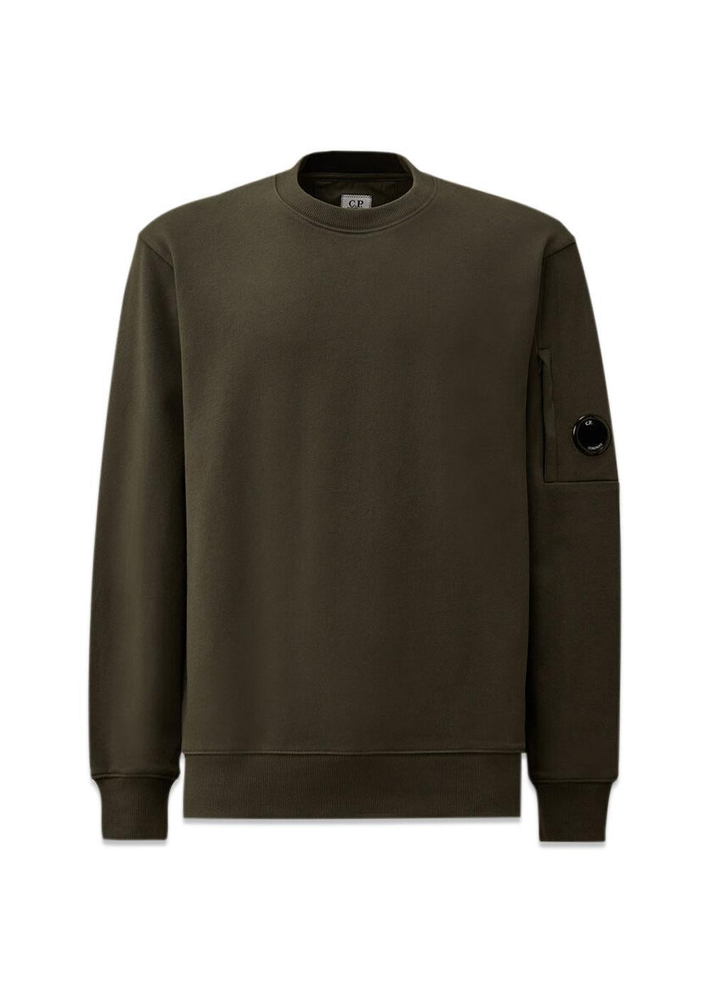 Sweatshirts - Crew Neck - Dark Shadow-Sweatshirts-C.P. Company-Butler Loftet