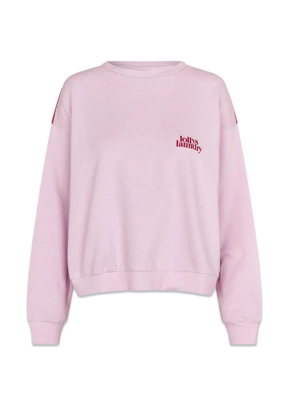 SydneyLL Sunset Sweatshirt LS - Light Pink-Sweatshirts-Lollys Laundry-Butler Loftet