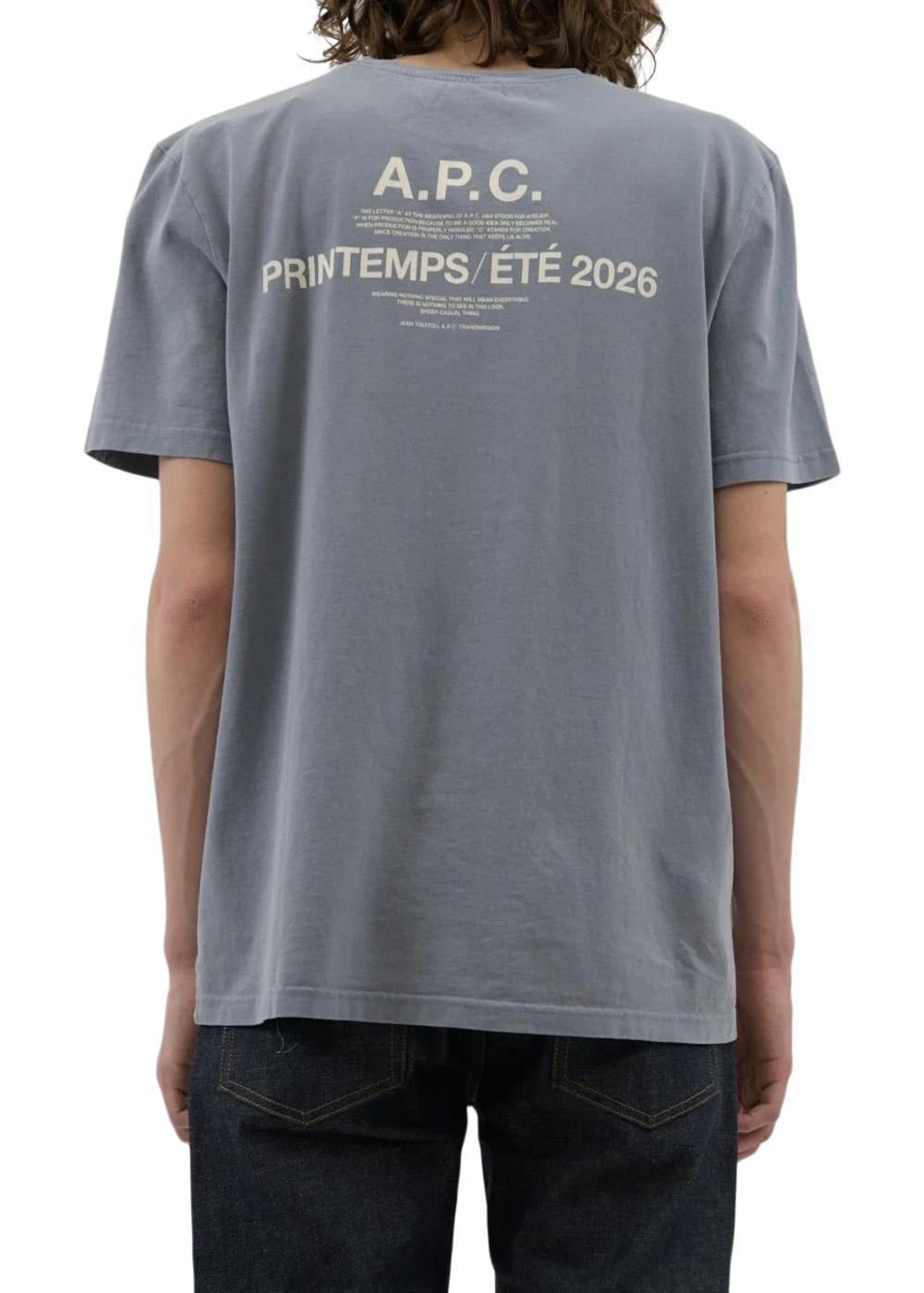 T-Shirt Manche Courte - Faux Noir-T-shirts-A.P.C-Butler Loftet