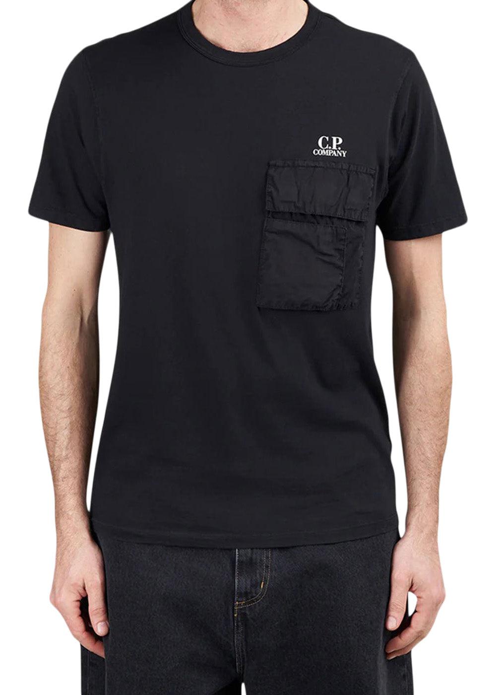 C.P. Companys T-Shirts - Short Sleeve Jersey 20/1 - Black. Køb t-shirts her.