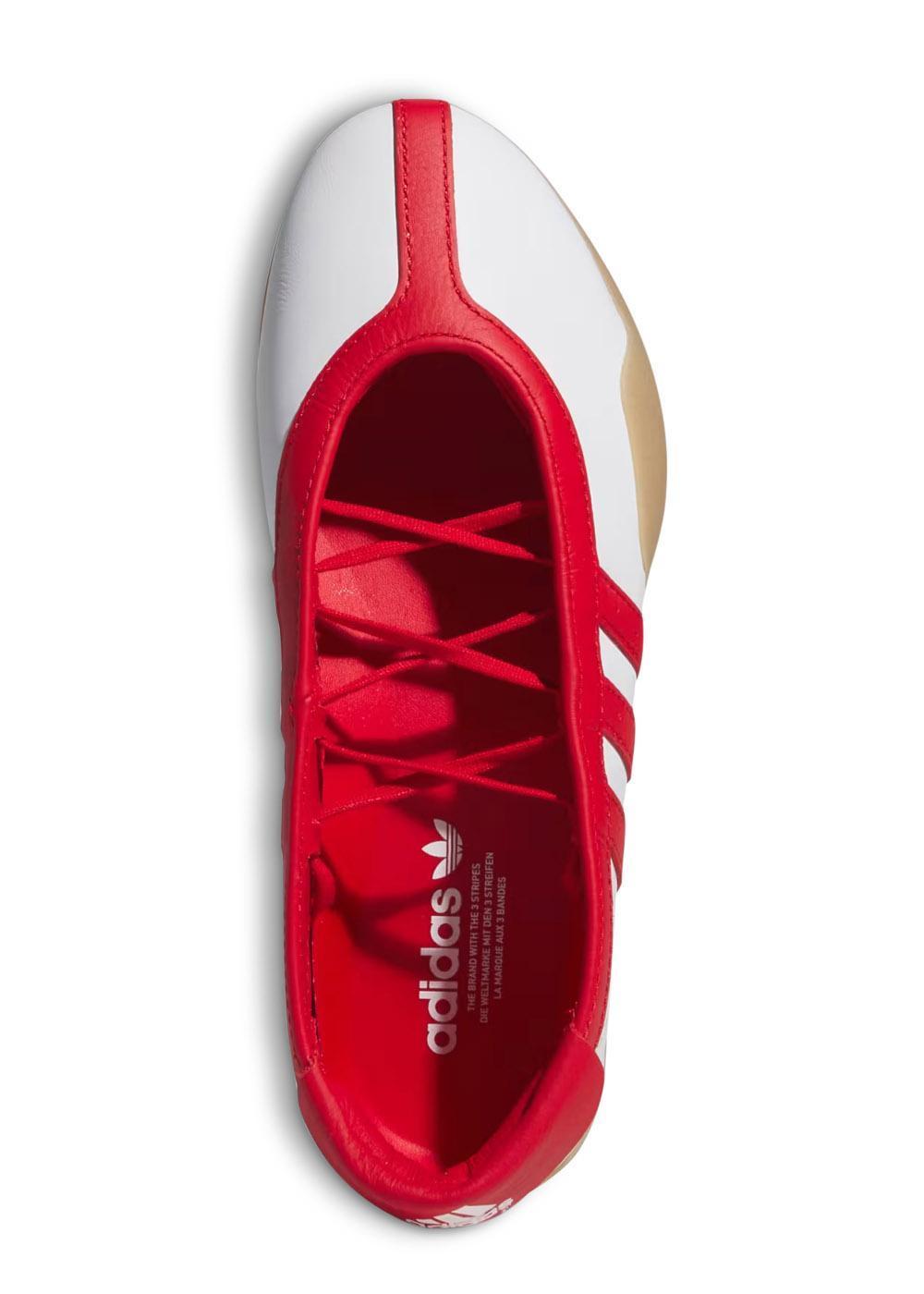 TAEKWONDO MEI BALLET W - Cloud White / Better Scarlet / Gum-Shoes-Adidas Originals-Butler Loftet