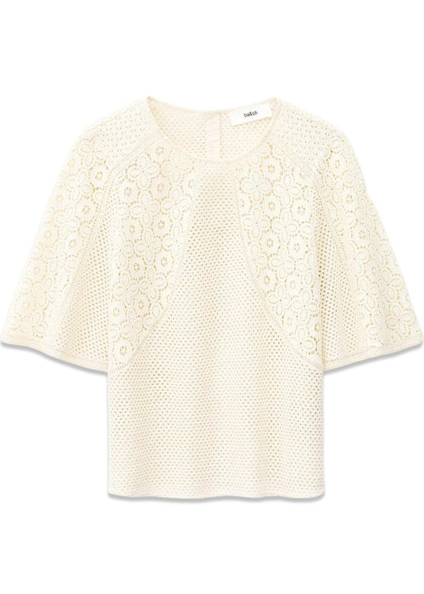 TOP MARLOW - Ecru-Blouses-Ba&sh-Butler Loftet