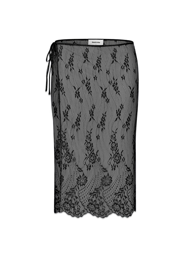 Taffymd scarf - Black-Accessories-Modström-Butler Loftet