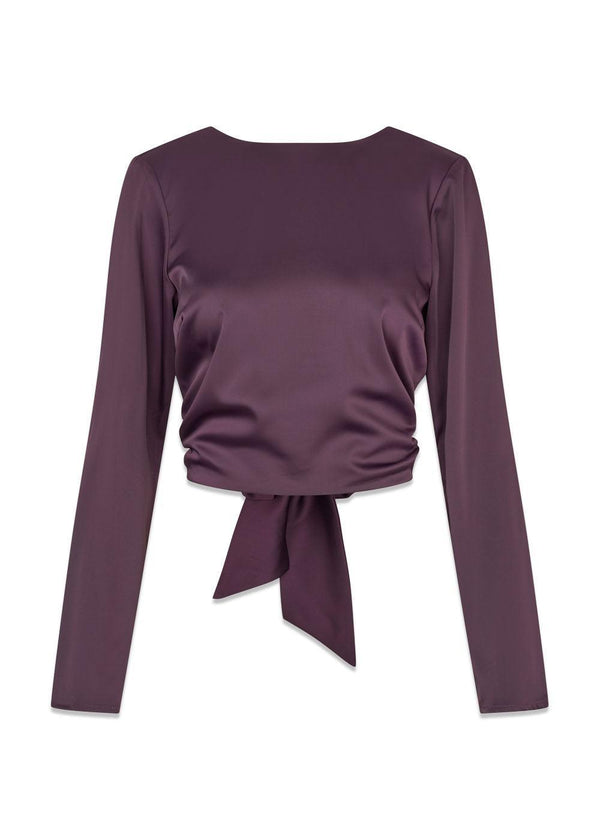 Tailormd LS top - Winter Bloom-Top-Modström-Butler Loftet