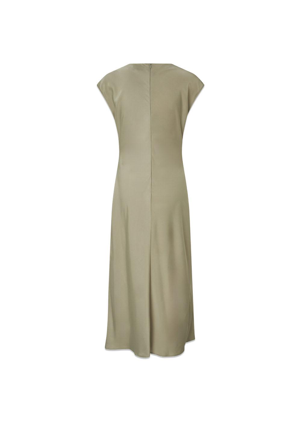 Tailormd dress - Moss Gray