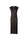 Tailormd dress - Seal Brown-Dress-Modström-Butler Loftet