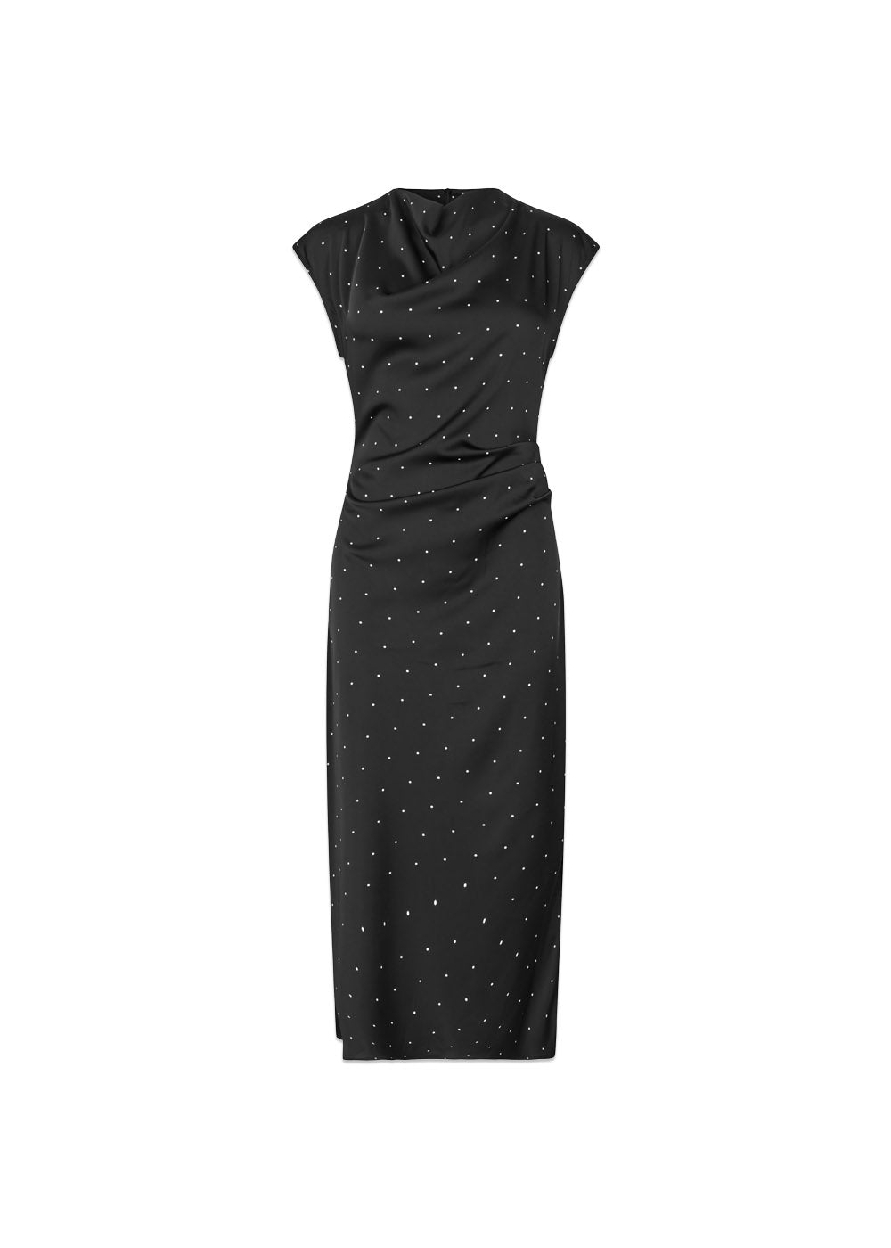 Tailormd print dress - Black Dot-Dress-Modström-Butler Loftet