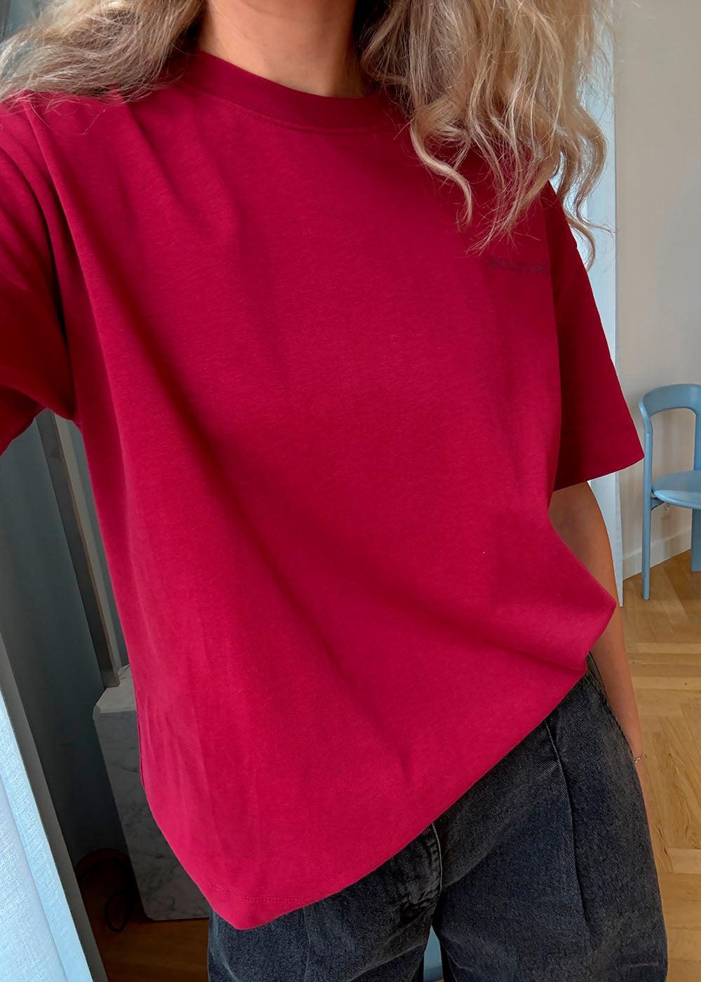 TakodaMD t-shirt - Rumba Red-T-shirts-Modström-Butler Loftet