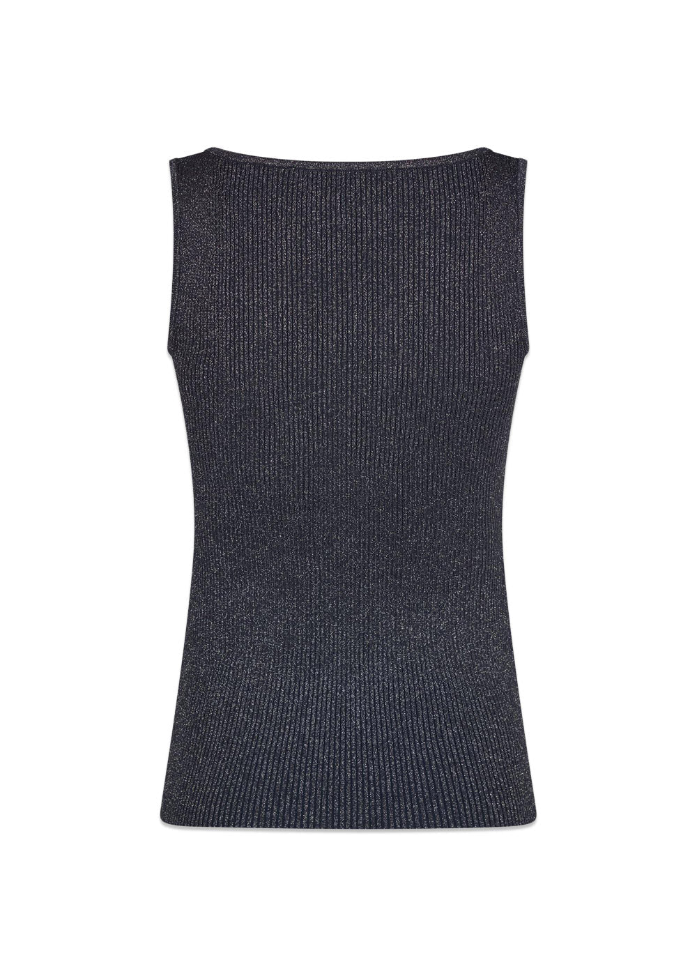 Talia Glitter Knit Top - Midnight Blue