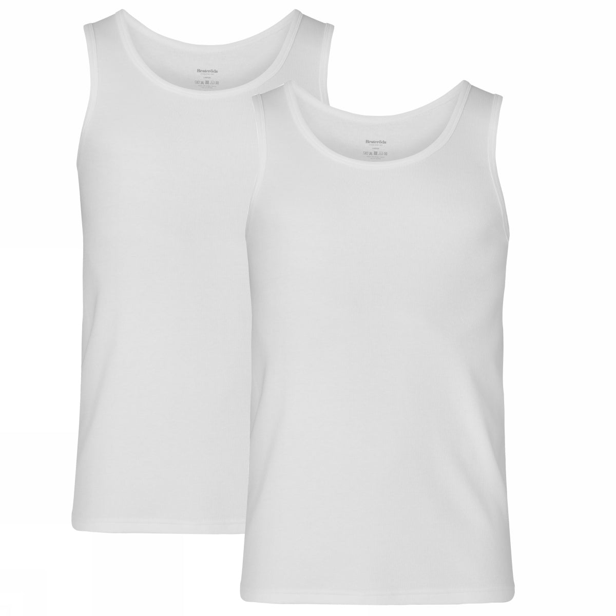 Tanktop 2-Pack Bamboo FSC - Hvid