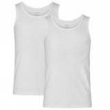 Tanktop 2-Pack Bamboo FSC - Hvid