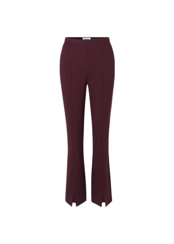 Modströms TannyMD slit pants - Currant. Køb bukser her.