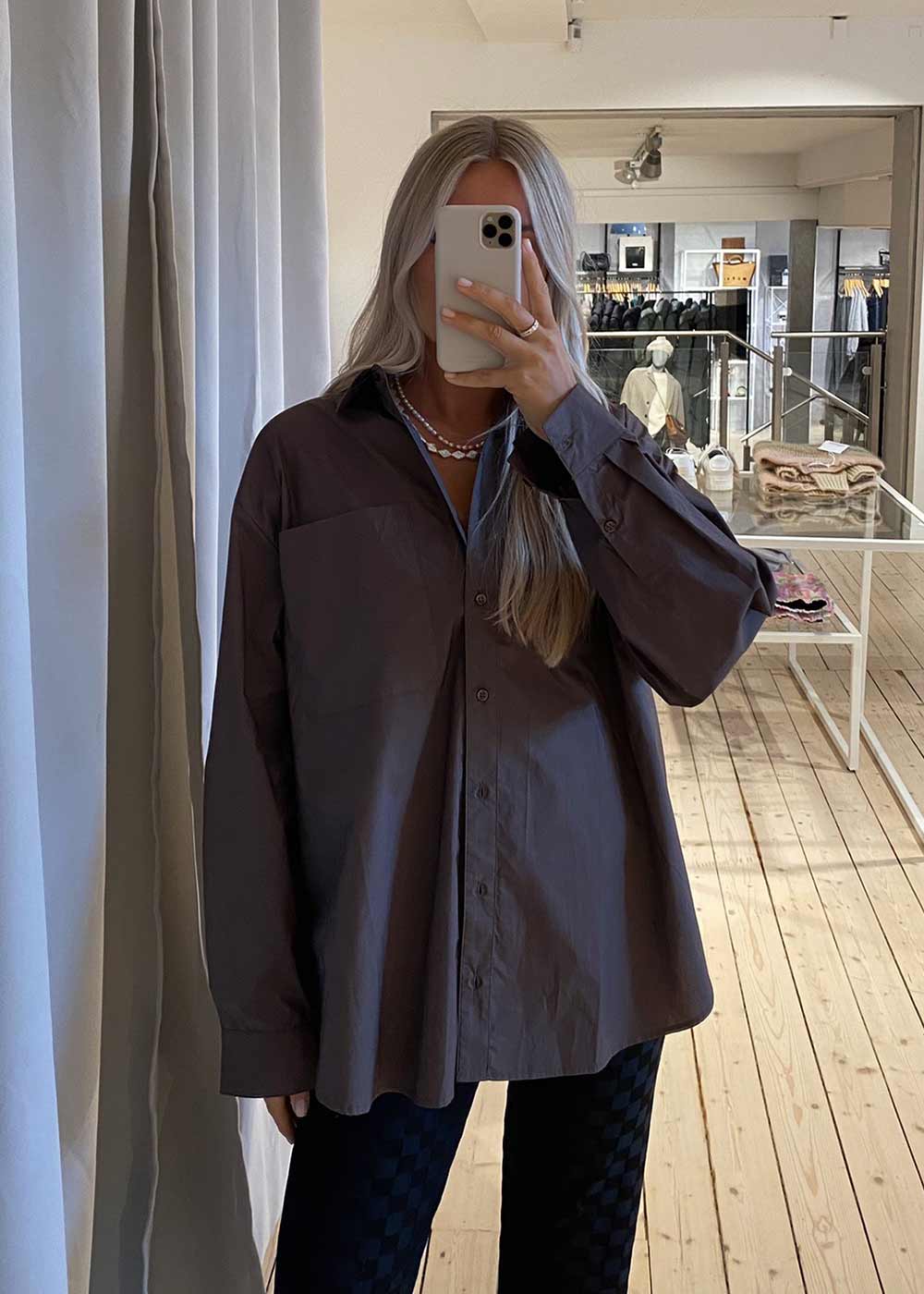 TapirMD shirt - Espresso-Shirts-Modström-Butler Loftet
