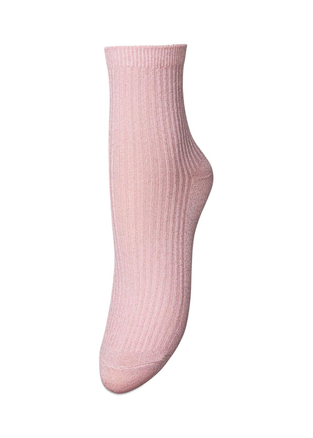 Telmira Glitter Sock - Pink Nectar-Socks/stockings-BeckSöndergaard-Butler Loftet