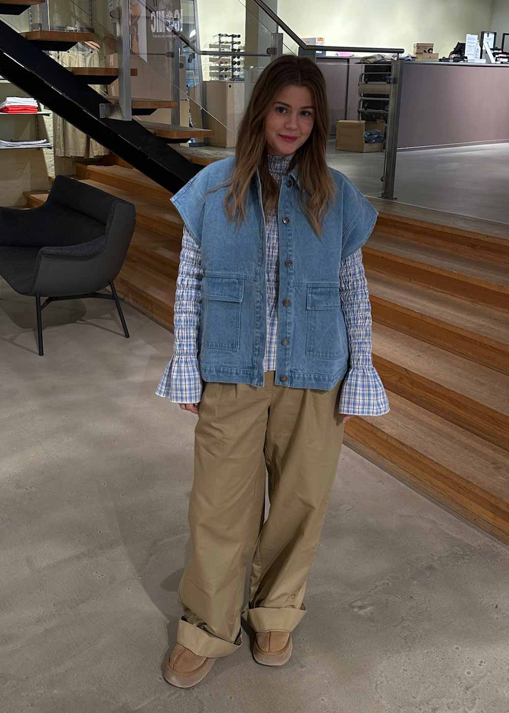 TenorMD vest - Denim Blue-Blazers-Modström-Butler Loftet