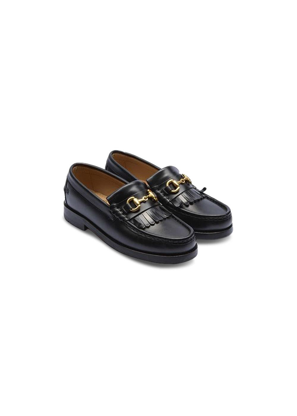 The Valerie - Black Lather-Shoes-Playboy Footwear-Butler Loftet