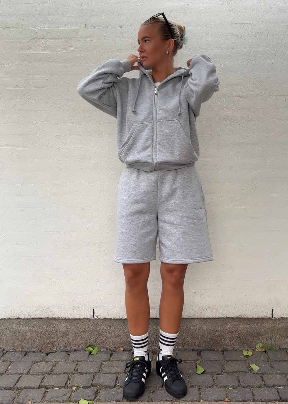 TiaMD shorts - Grey Melange