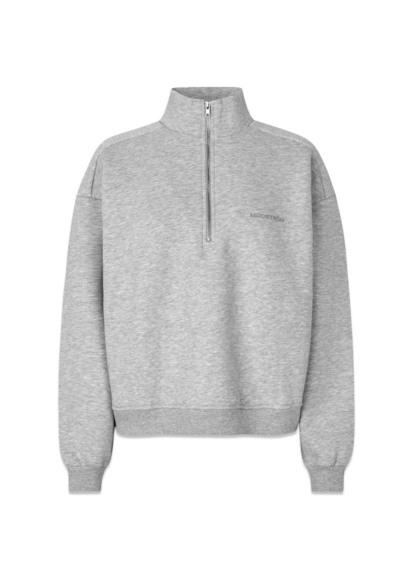 TiaMD t-neck - Grey Melange